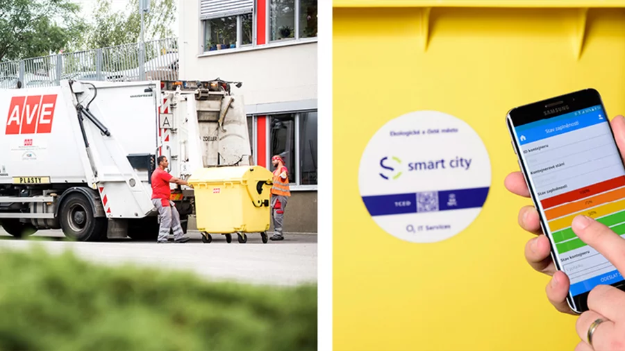 Die smart-TEC Mülltonne macht Container intelligent