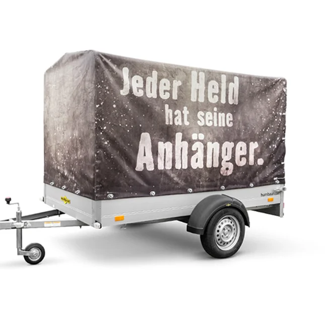Humbaur-Anhänger mit RATHGEBER-Plakette