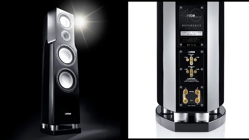 Clear edge, clear sound: the Canton loudspeaker "Reference Jubilée".