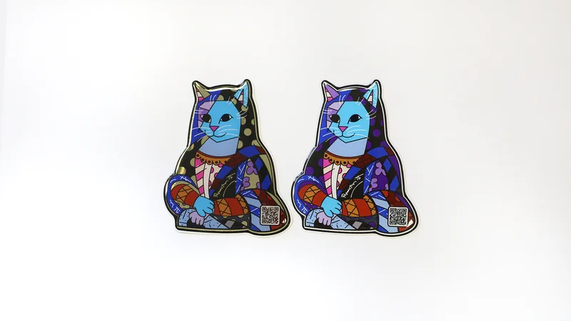 Die Mona Cat ist ein Sammlerstück, das die physische und die digitale Welt miteinander verbindet.