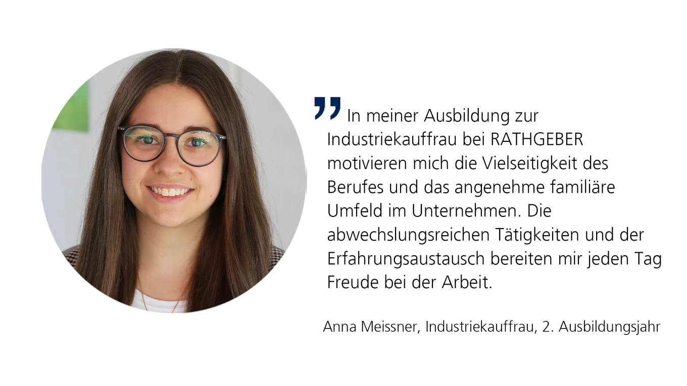 Zitat zur Ausbildung: Anna Meissner
