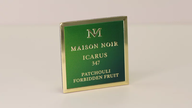 Aluminum sign Maison Noir