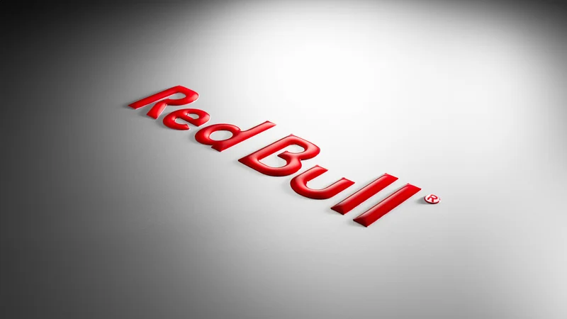 Schriftzug Red Bull - ROYALPLAST®