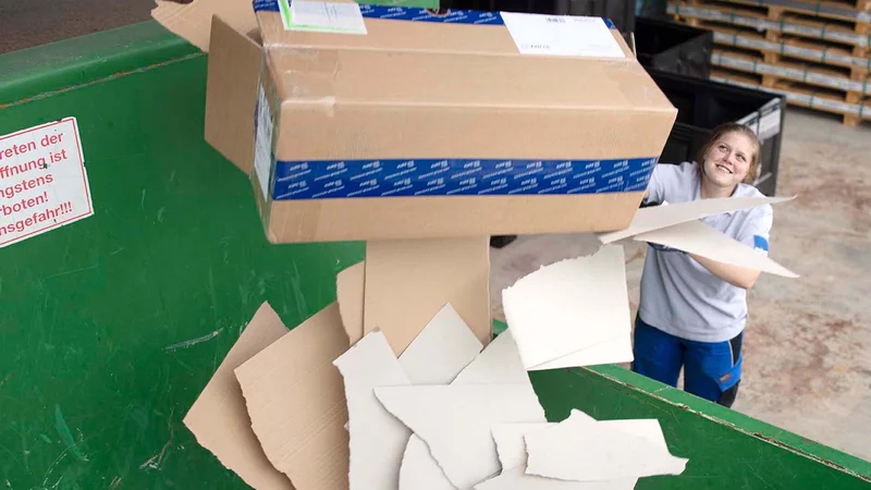 Nachhaltigkeit - Strofftrennung in der RATHGEBER Gruppe