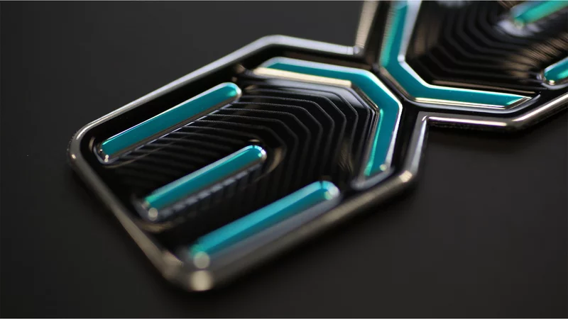 Mit Strukturlack können 3D-Logos und Embleme besonders in Szene gesetzt ...