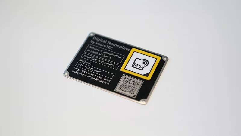 RFID/NFC Digitales Typenschild