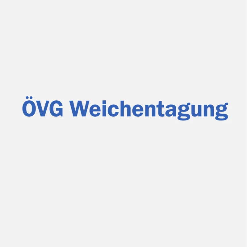 Weichentagung