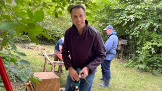 Christian-Benedikt Schwarz beim smart-TEC Teamevent