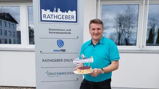Tomáš Kubíček bei seinem 10-jährigen Jubiläum