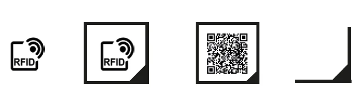 Unique marking of the DPP using RFID/NFC technology or 2D codes